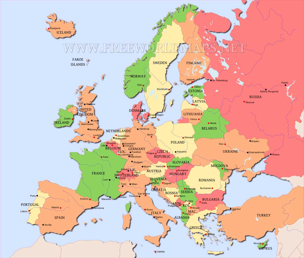 Europe on a Chromebook